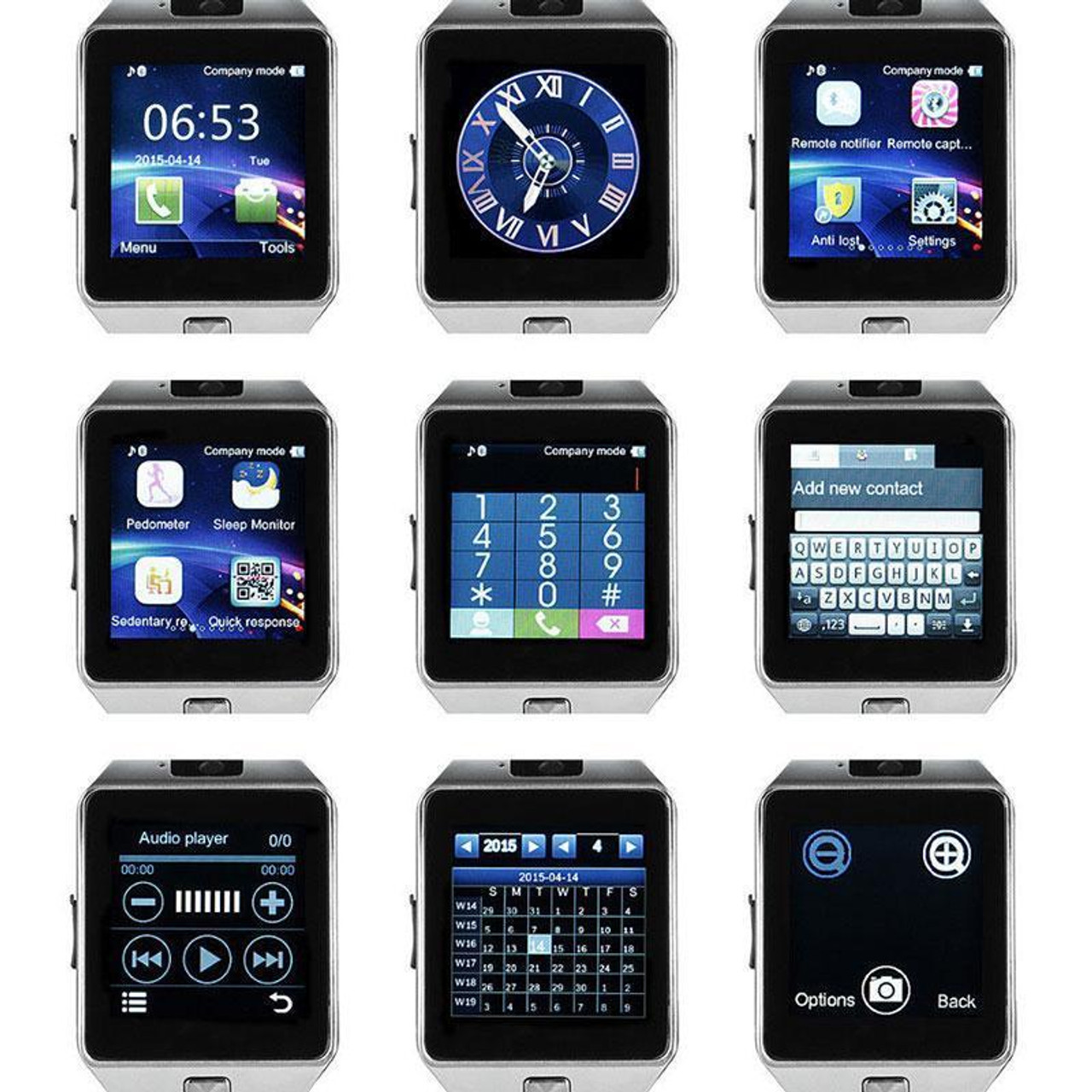 dz09 android smart watch