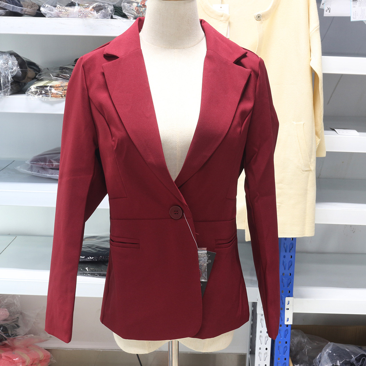 PEONFLY Ladies Blazer Long Sleeve Blaser Women Suit jacket Female Feminine  Blazer Femme Pink Blue White Black Blazer Autumn - Price history & Review, AliExpress Seller - Peonfly Store