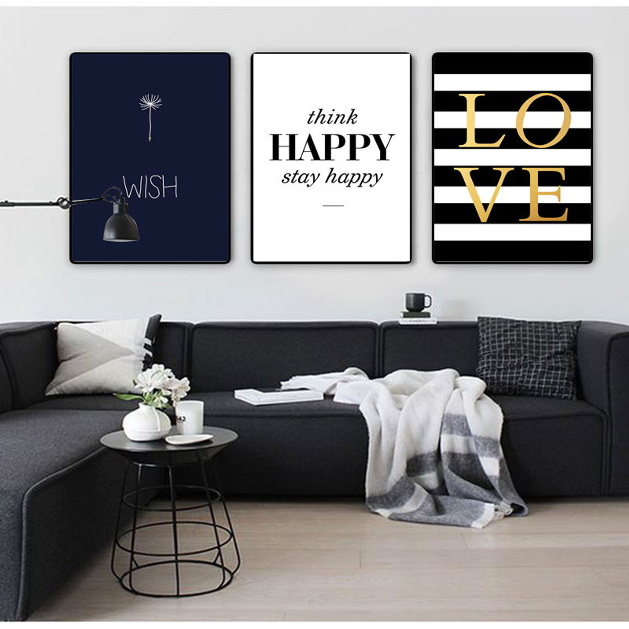 Black And White Print Home Decor Posters Prints Positive