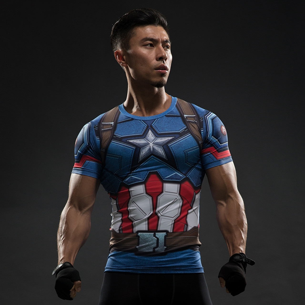 captain america 3d t shirt