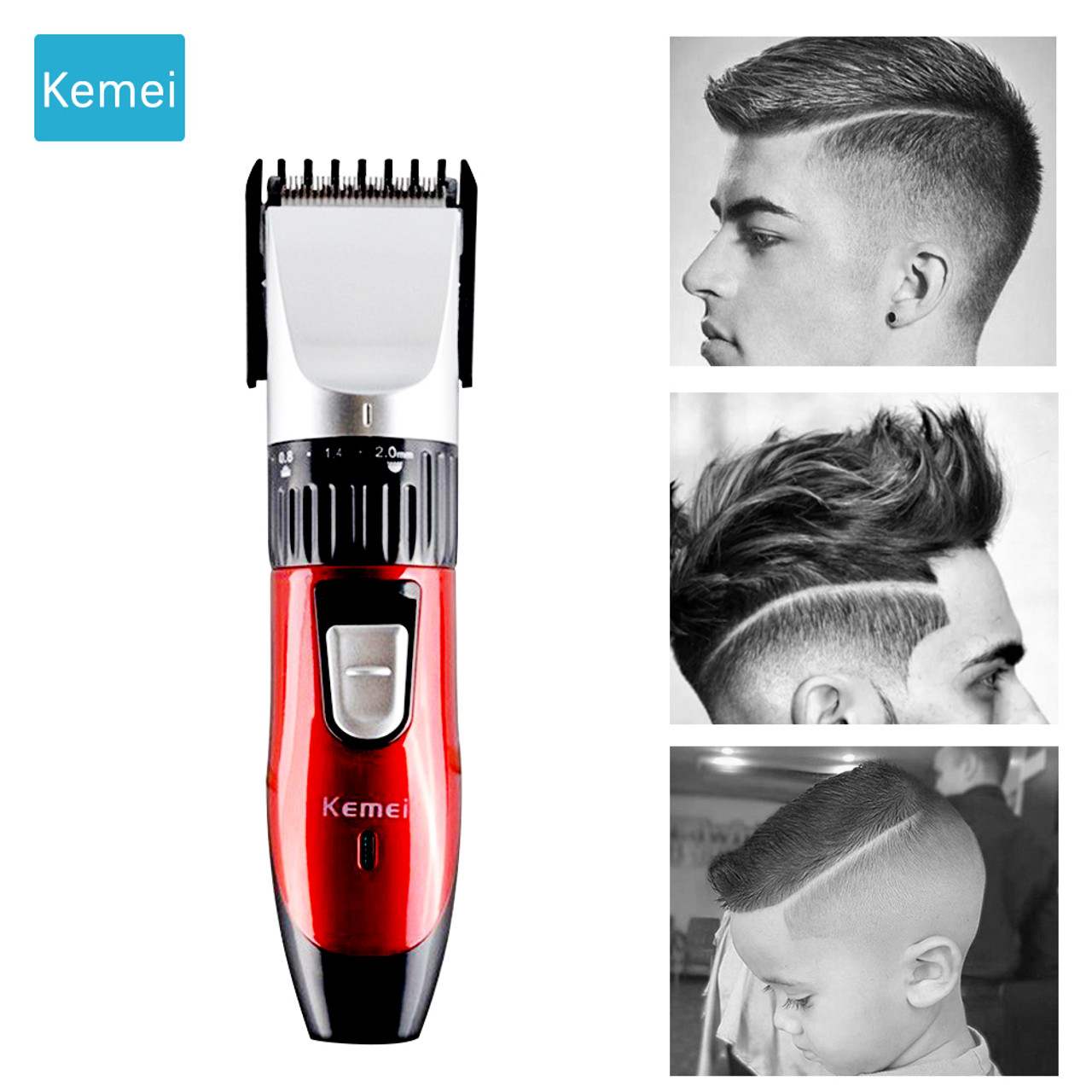 cut hair with trimmer