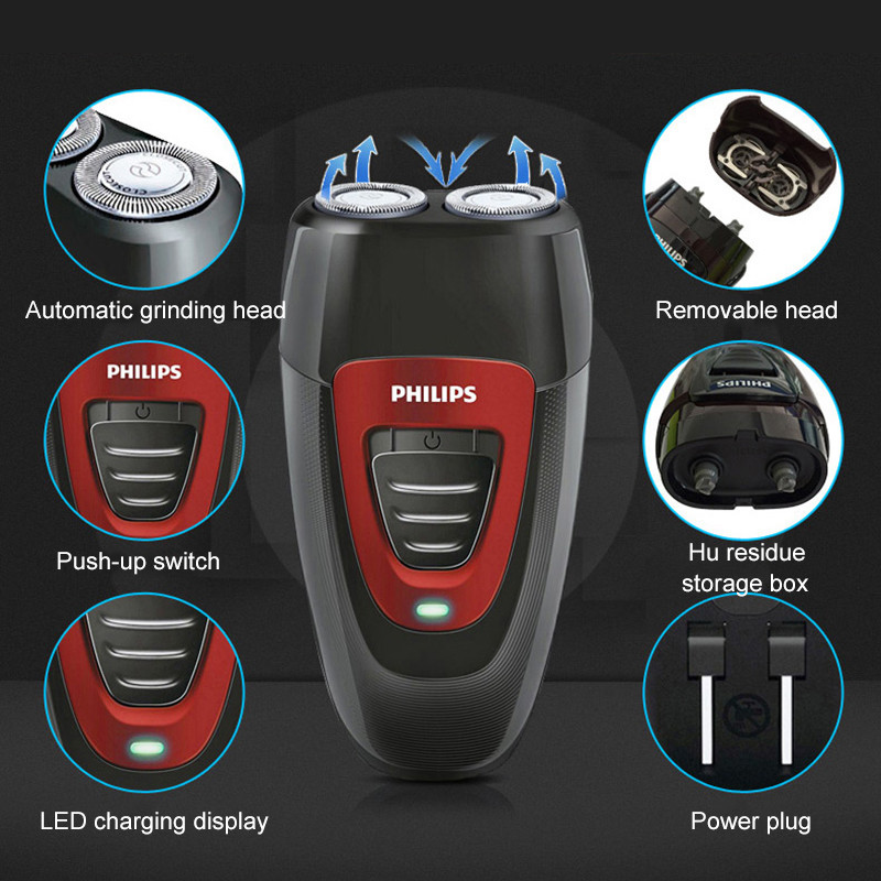 philips trimmer battery voltage