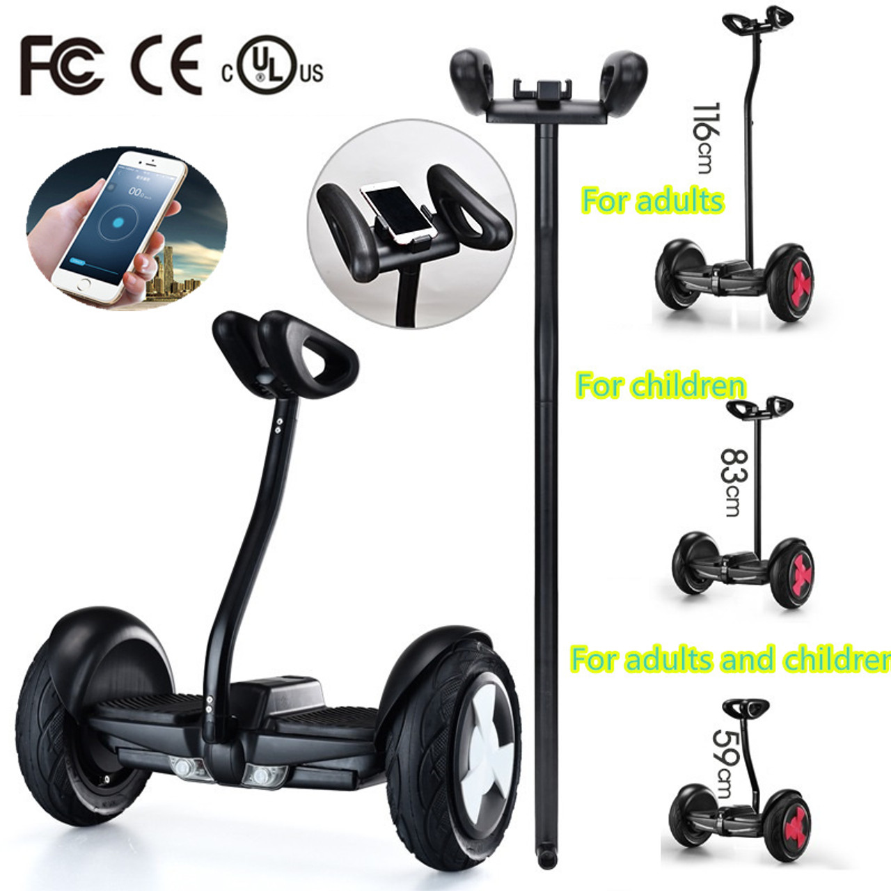 2 wheel self balancing electric vehicle