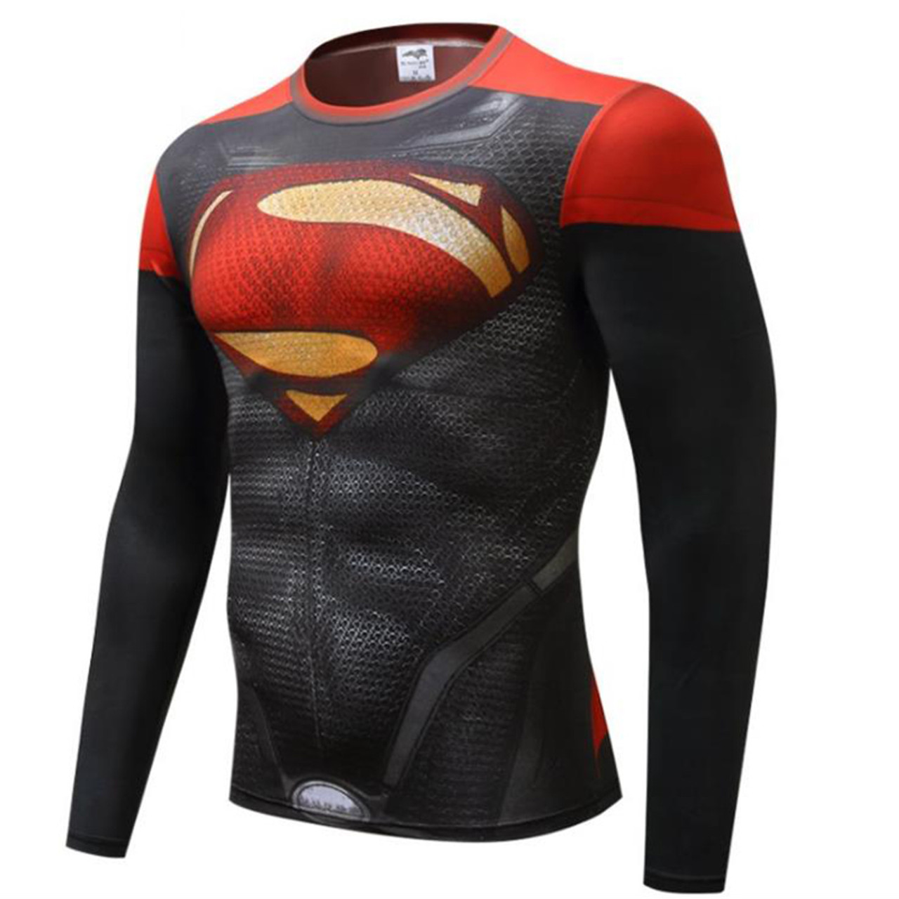 superman dri fit shirt mens