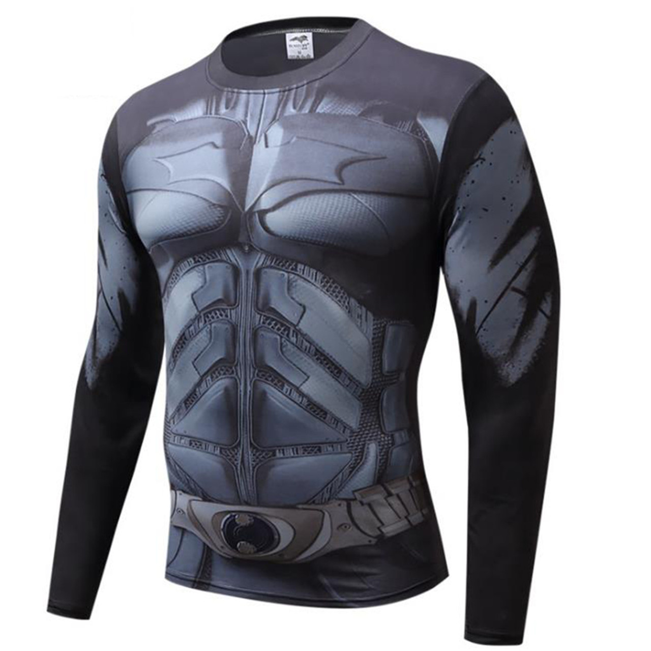 batman long sleeve compression shirt