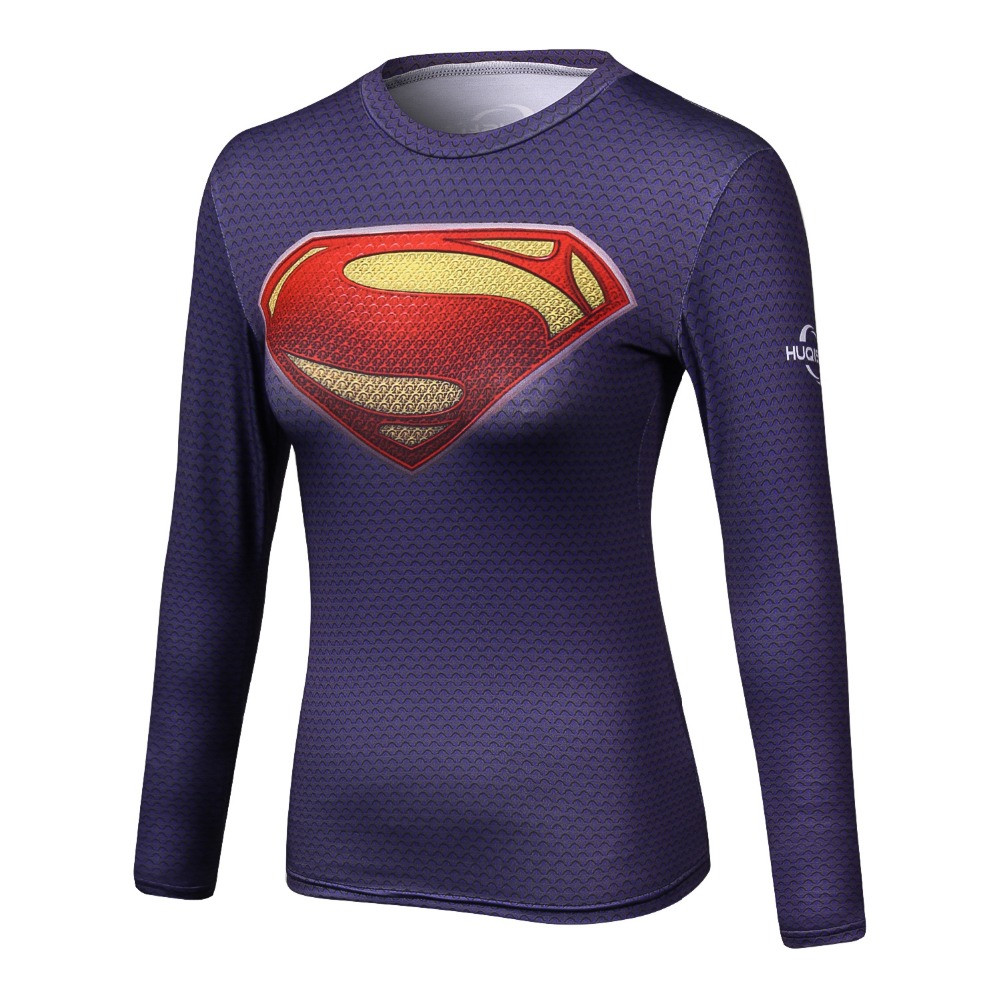 Girls Crossfit Long Sleeve Compression 