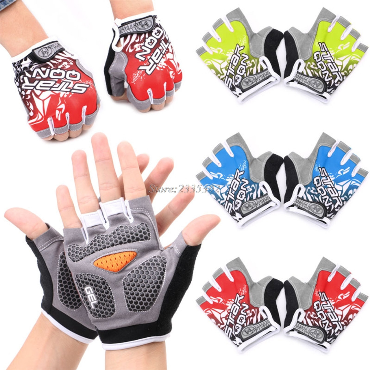 bicycle half finger gloves