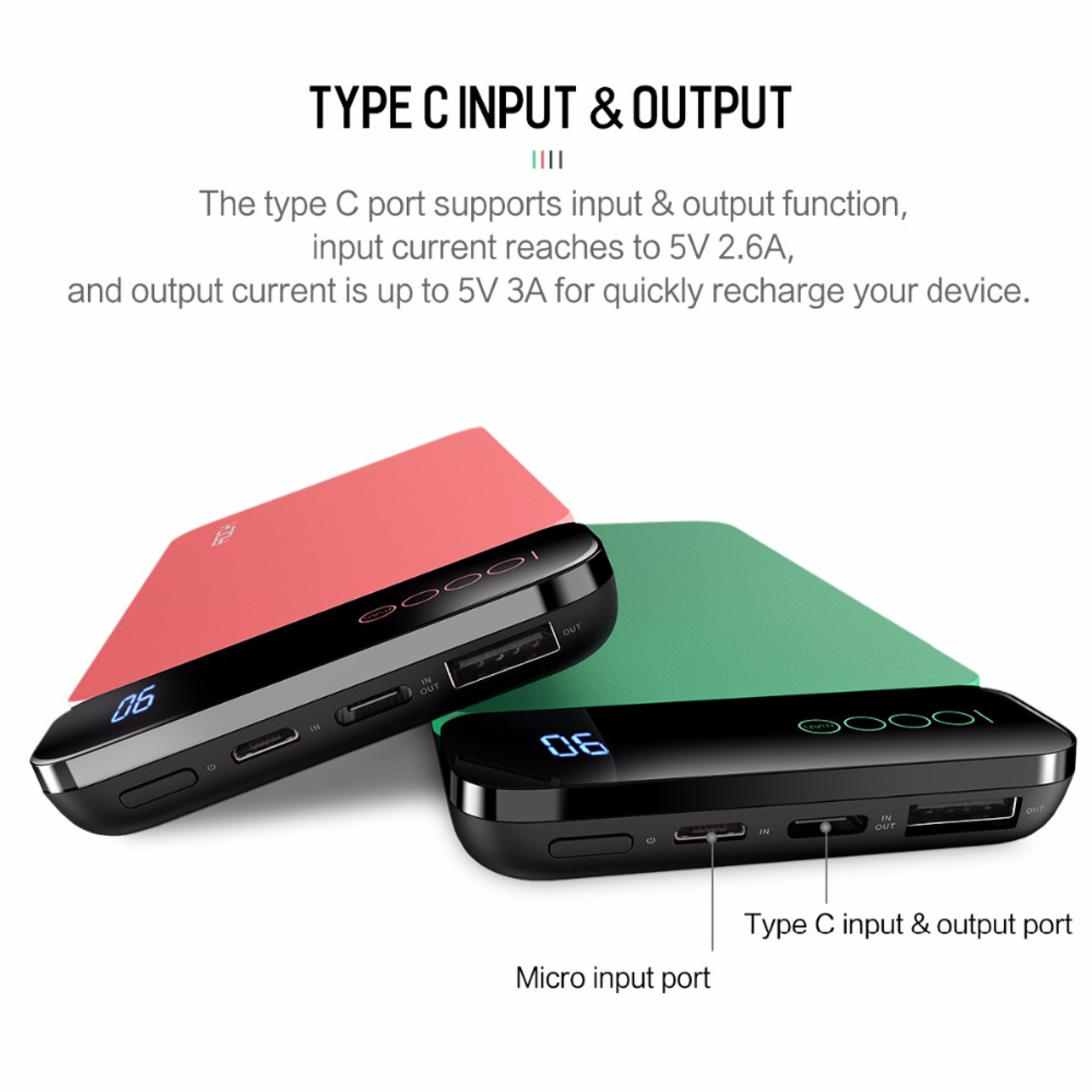 power bank battery type