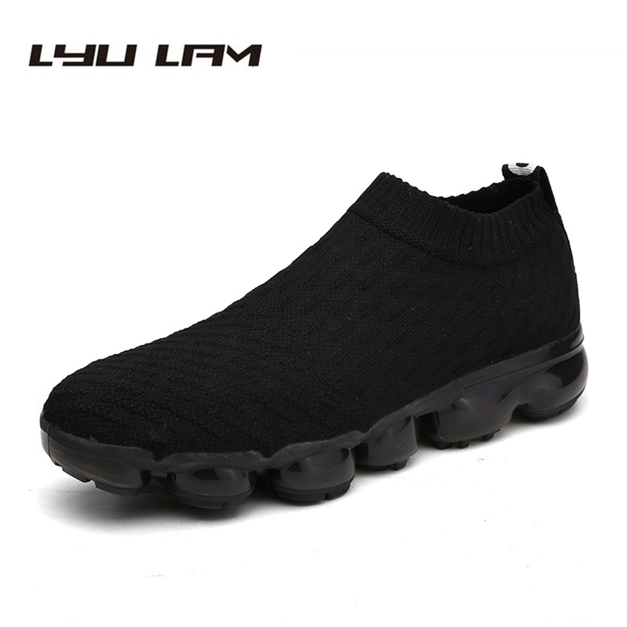 mens black casual shoes with white soles