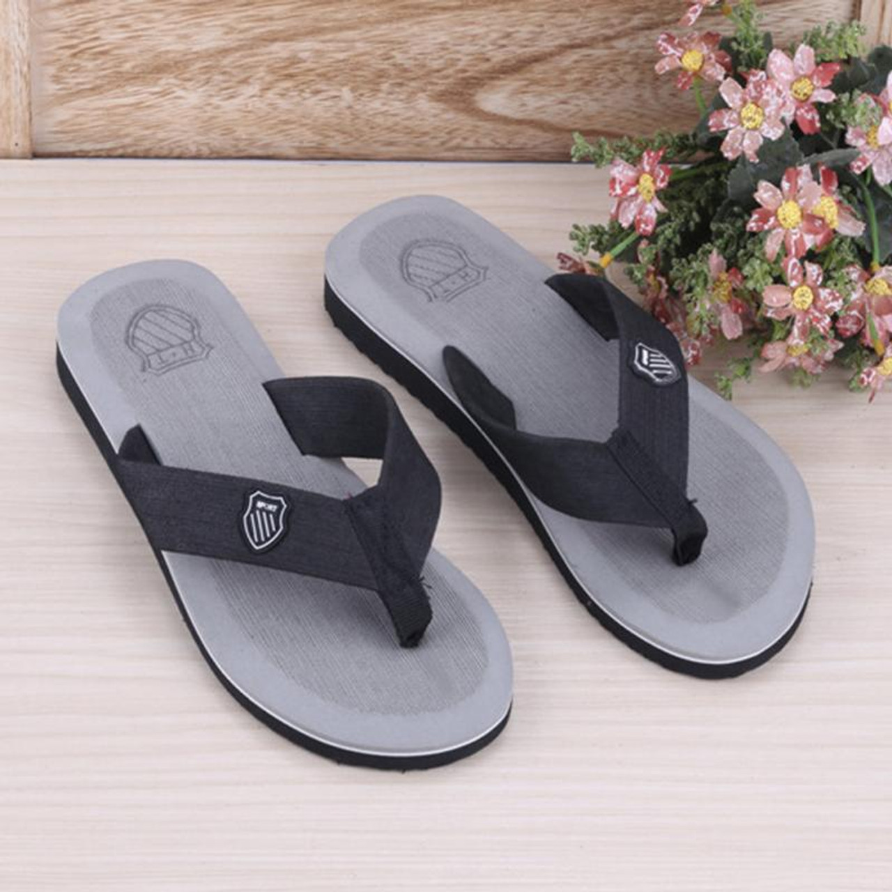 beach flip flops mens