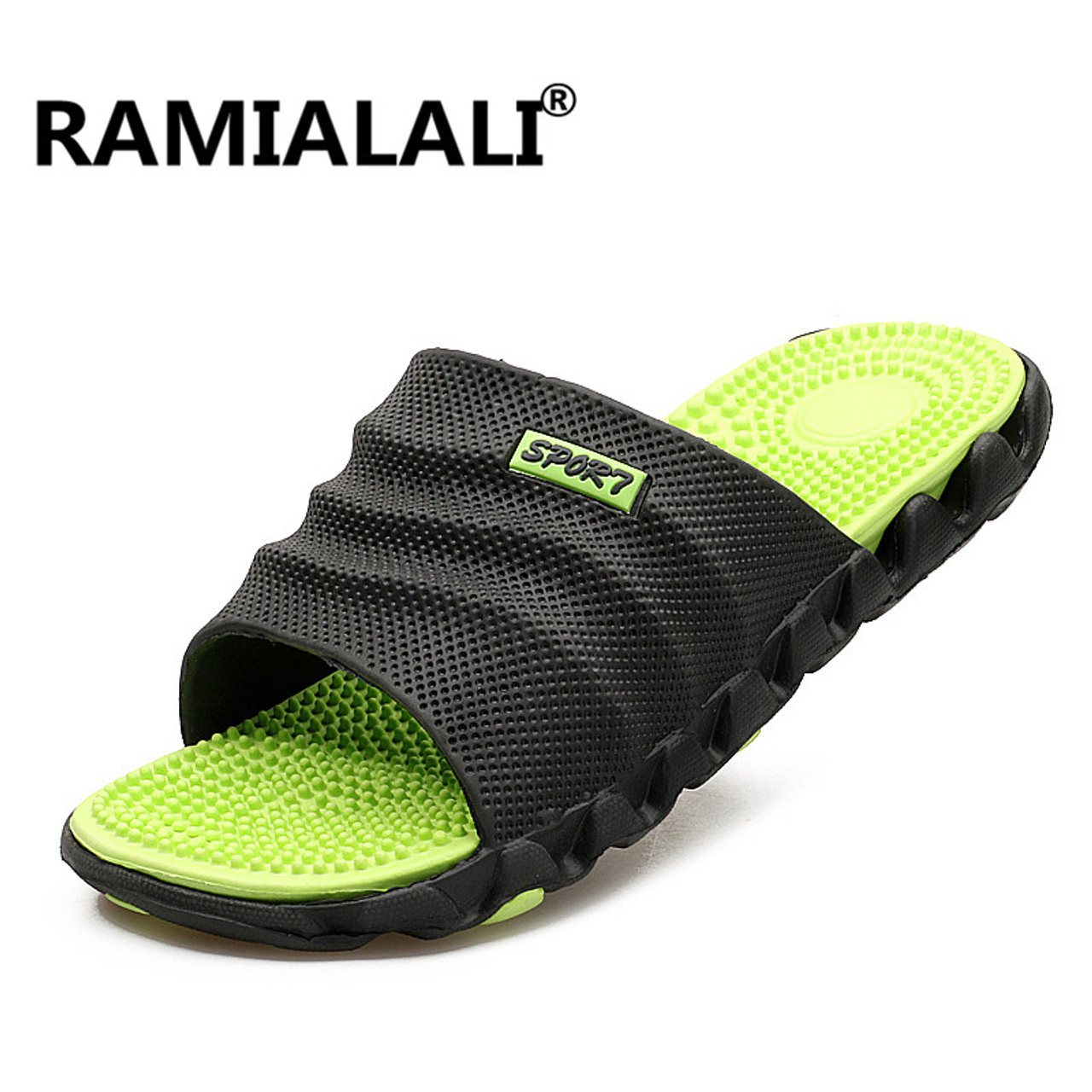 Ramialali Summer Slippers Men Casual 