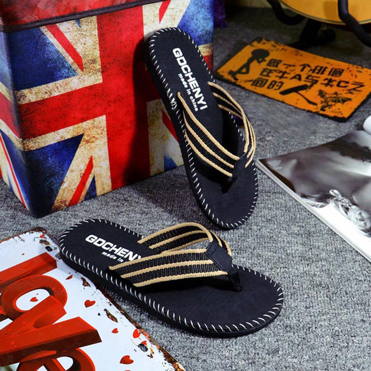 Genuine Leather Cool Flats New Arrival Sandals Breathable Summer Shoes  Men's Antiskid Slippers Luxury Brand Beach Shoes Sandaly - AliExpress