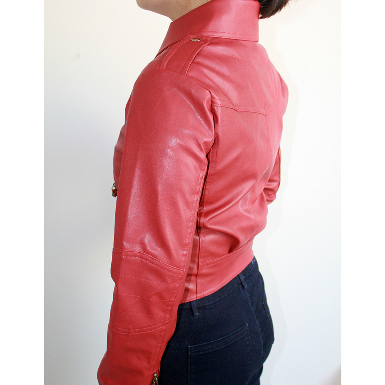 A short jacket brightly coloured clearance