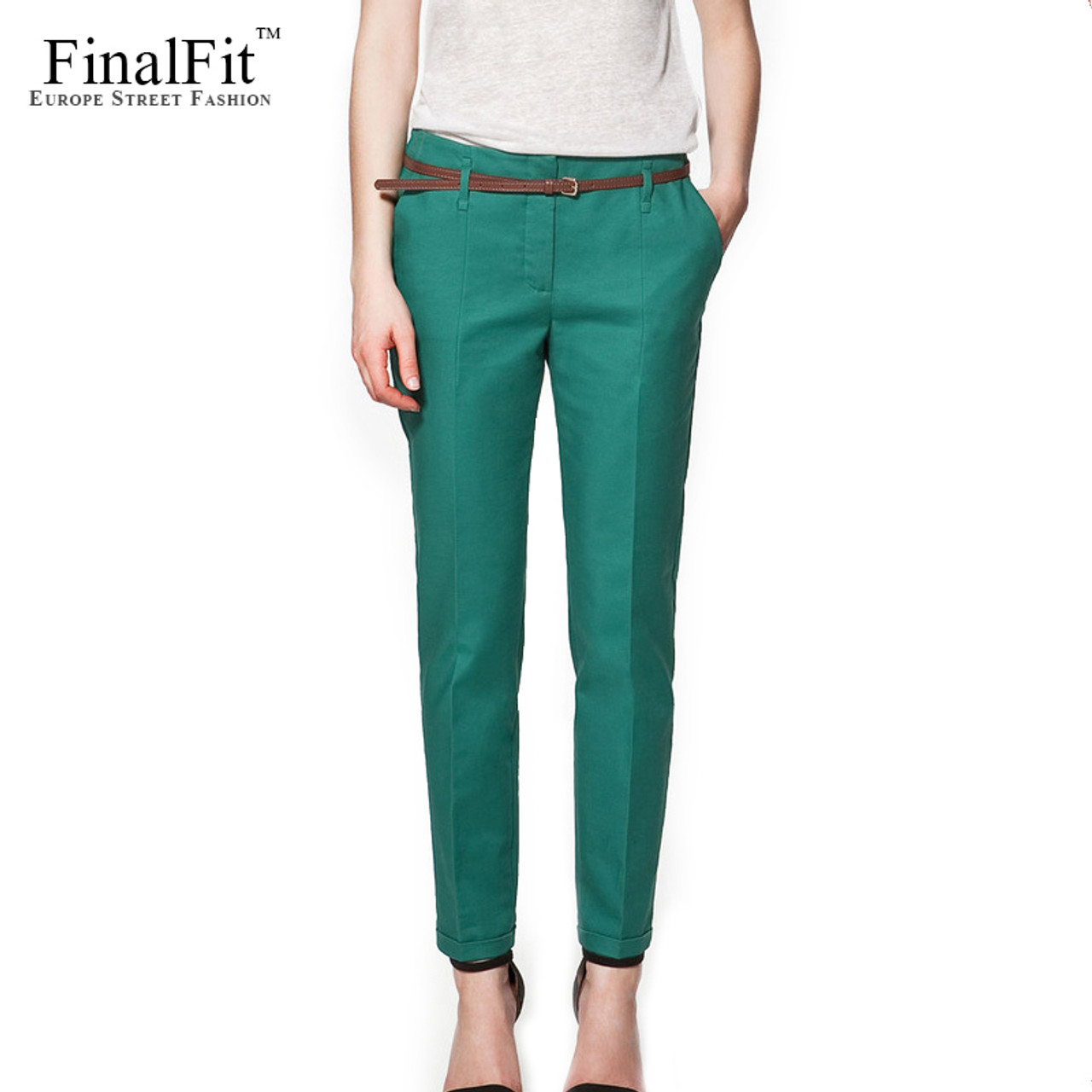 Pencil Pants - Shop Trendy Pencil Pants for Ladies Online on Libas