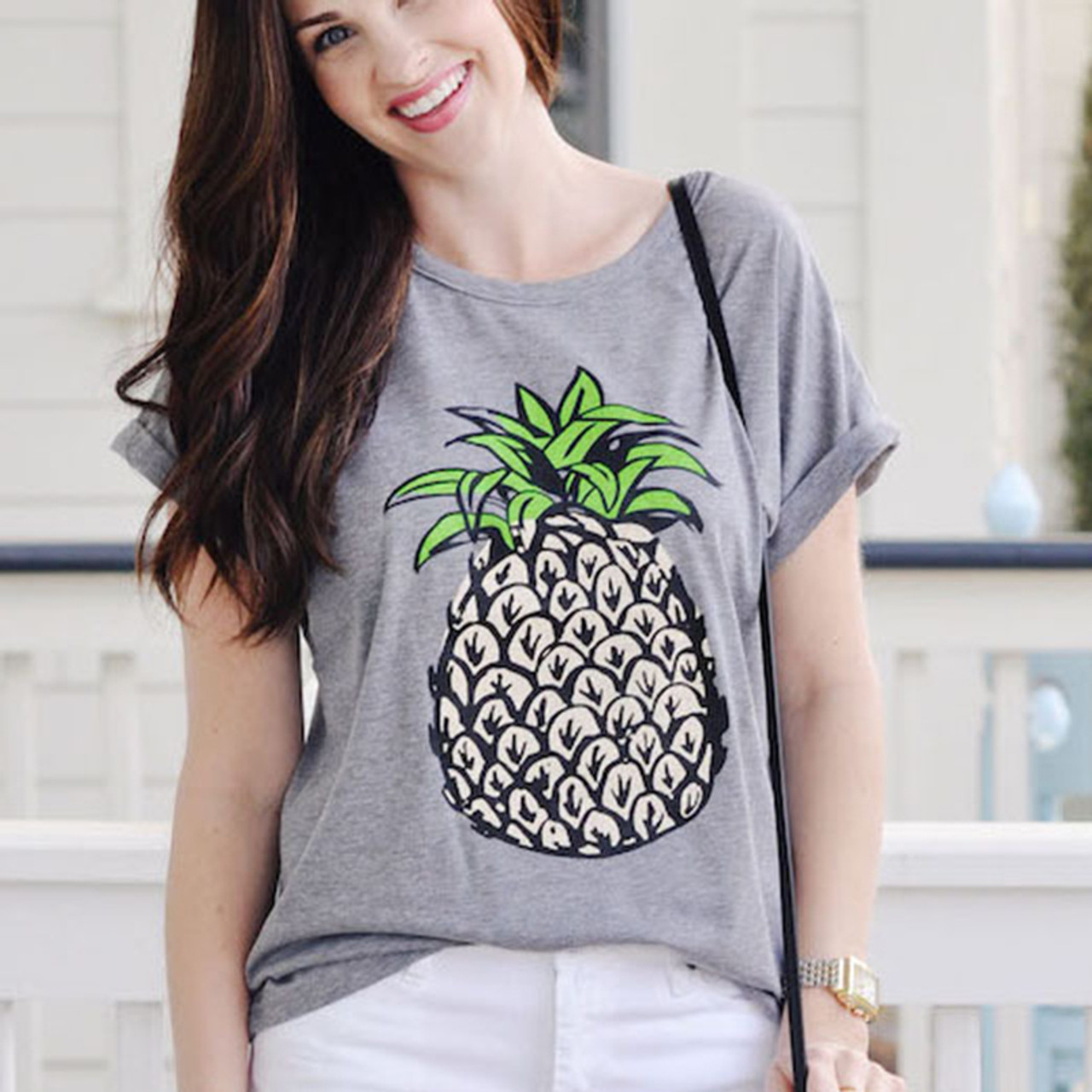 josh v pineapple shirt