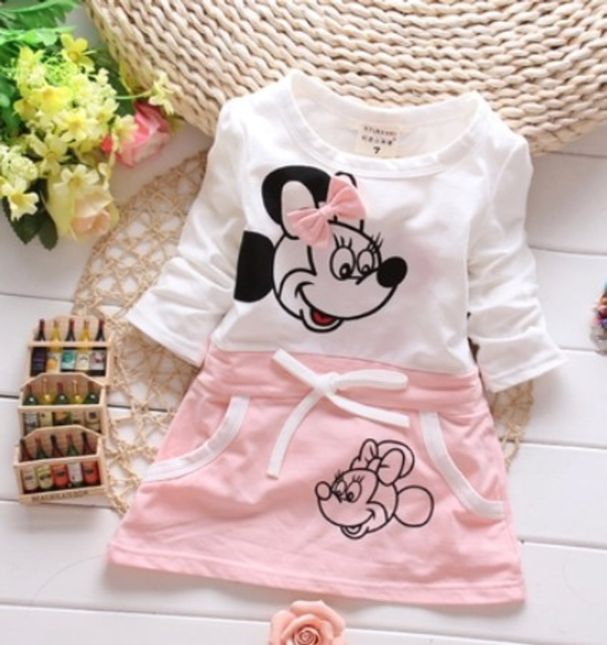 cotton party wear dress for baby girl