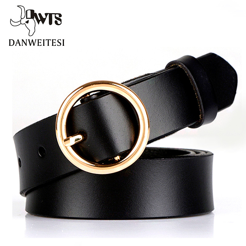 ladies black belt with gold buckle
