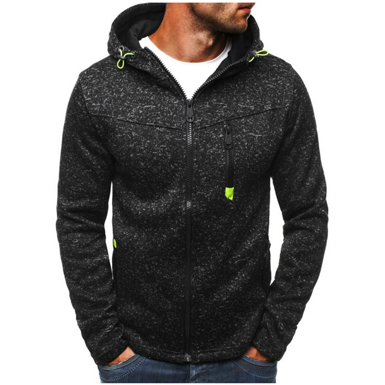 fleece hoodie men