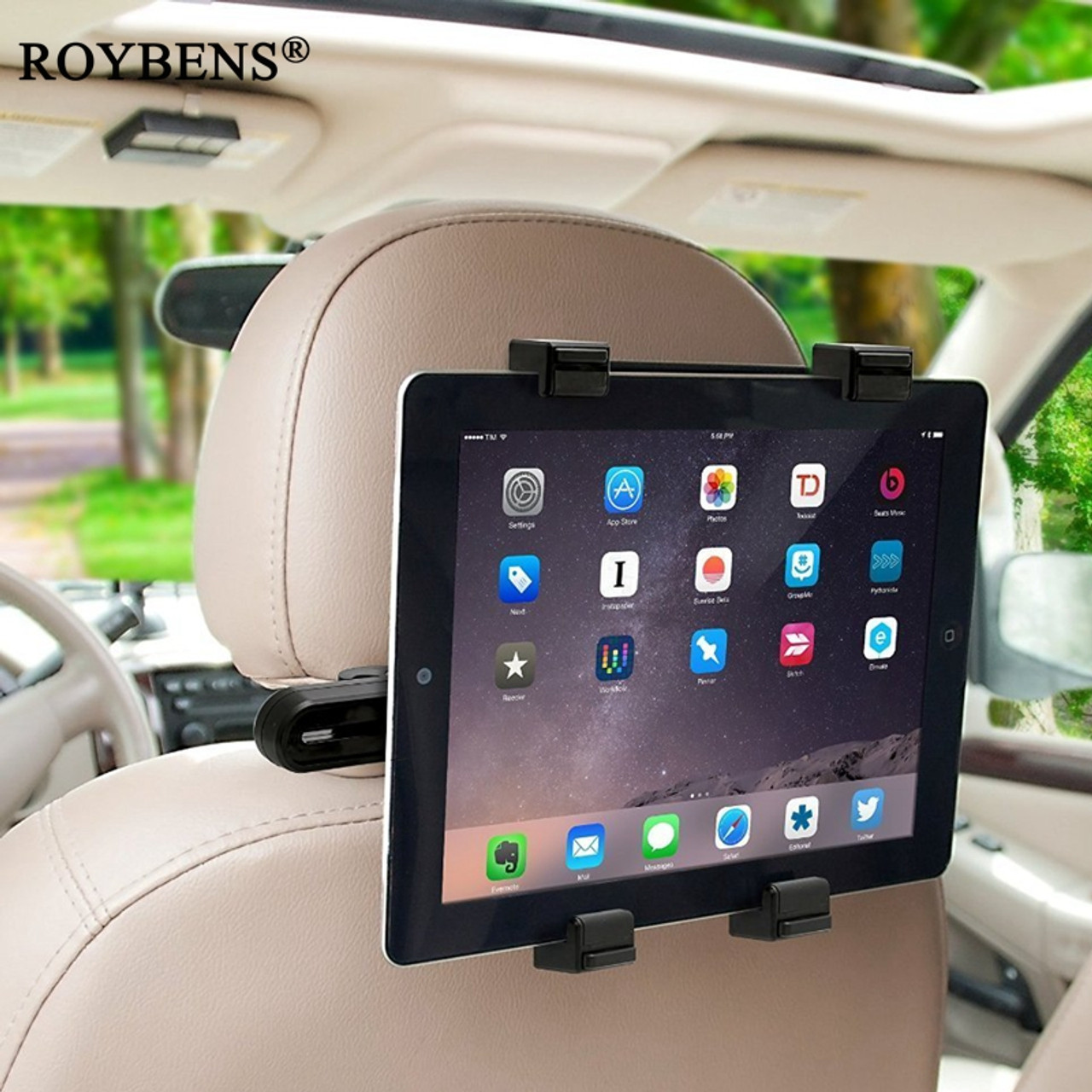 Roybens Car Back Seat Headrest Mount Holder For Ipad Air 2 5 6 For Ipad Mini 1 2 3 4 For Samsung Huawei Xiaomi Tablet Pc Stands Onshopdeals Com Roybens Car Back Seat Headrest Mount Holder For Ipad Air 2 5 6 For Ipad Mini 1 2 3 4 For Samsung Huawei Xiaomi Tablet Pc Stands Onshopdeals Com
