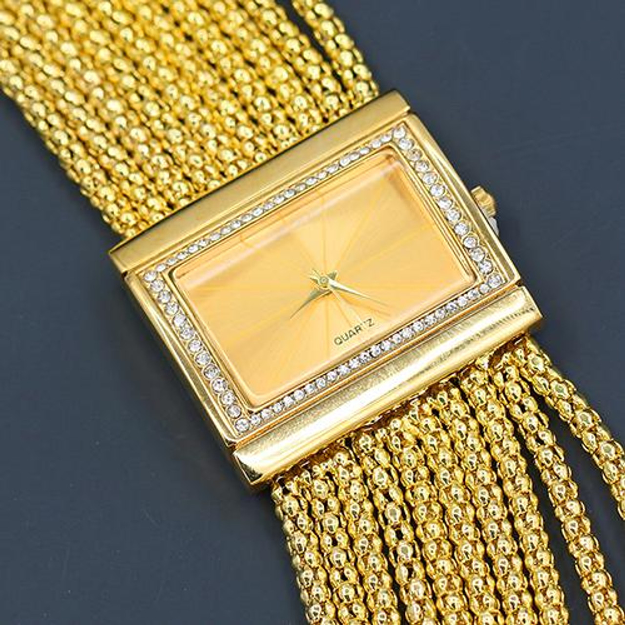 womens gold and diamond watches