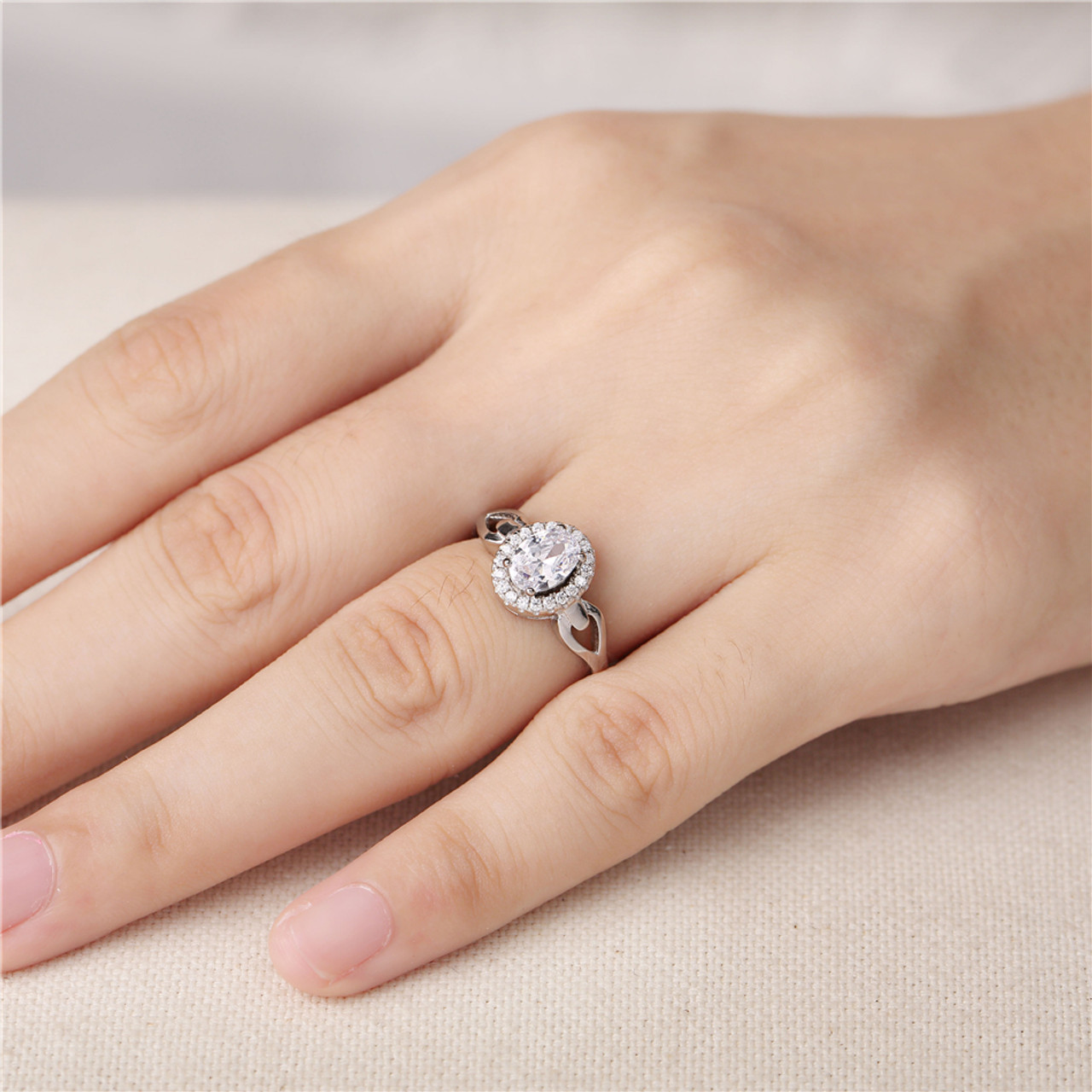 real silver rings for women