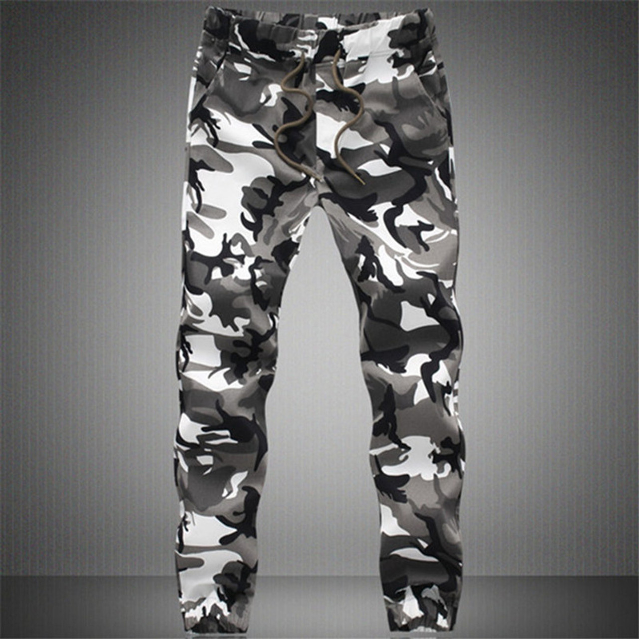 grey camo pants mens