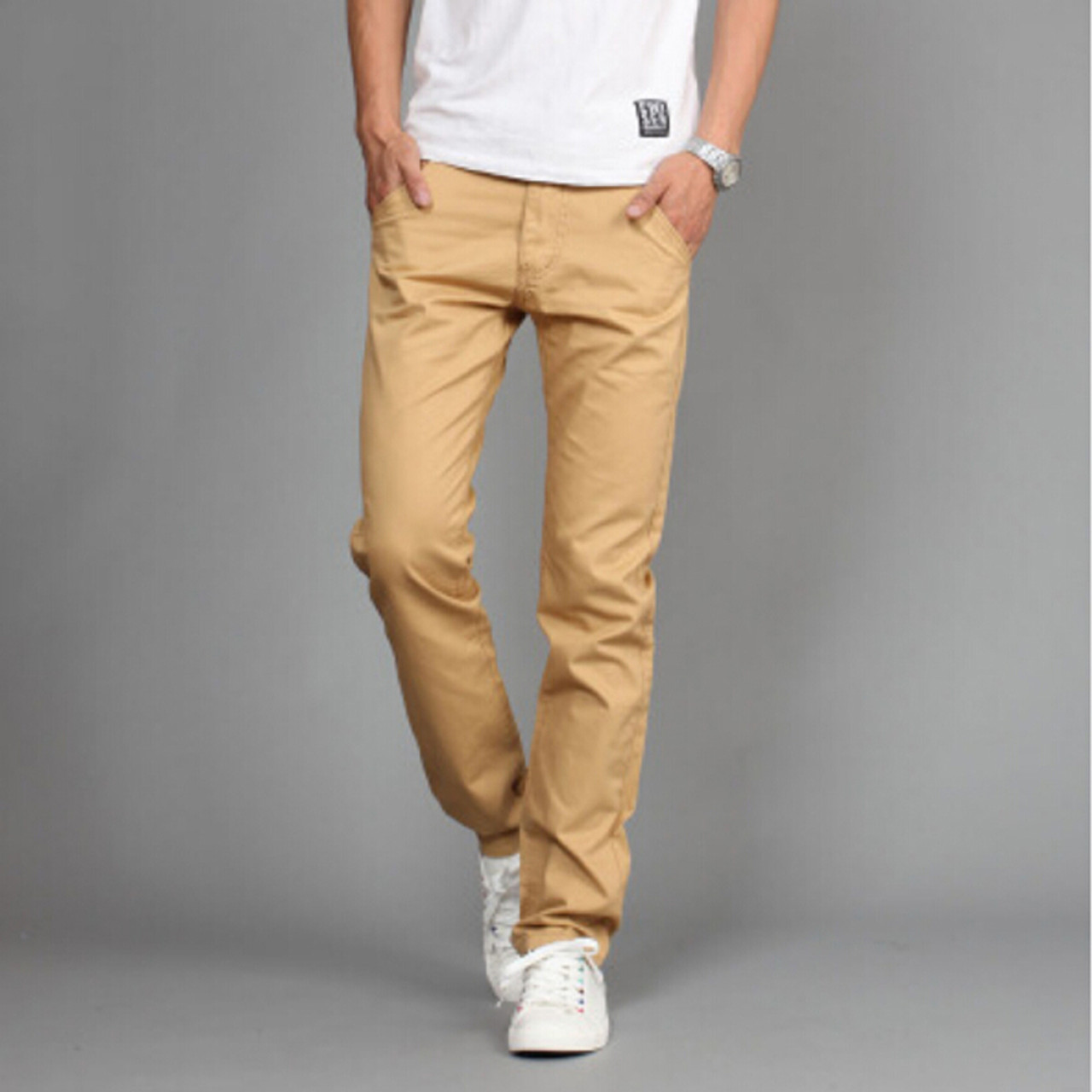 Buy TIM ROBBINS MENS TROUSERS KHAKI COLOR SLIM FIT COTTON BLEND FORMAL  TROUSERSTROUSERMEN TROUSERFORMAL TROUSERPANTPANTSMEN PANTSTROUSERSCASUAL  TROUSERS Online at Best Prices in India  JioMart