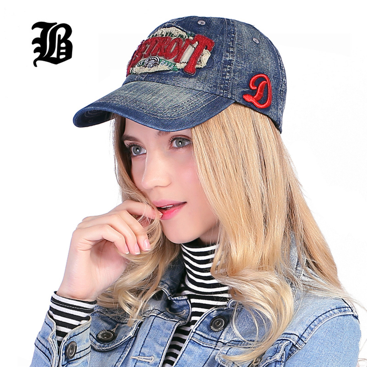 women's fitted baseball hats