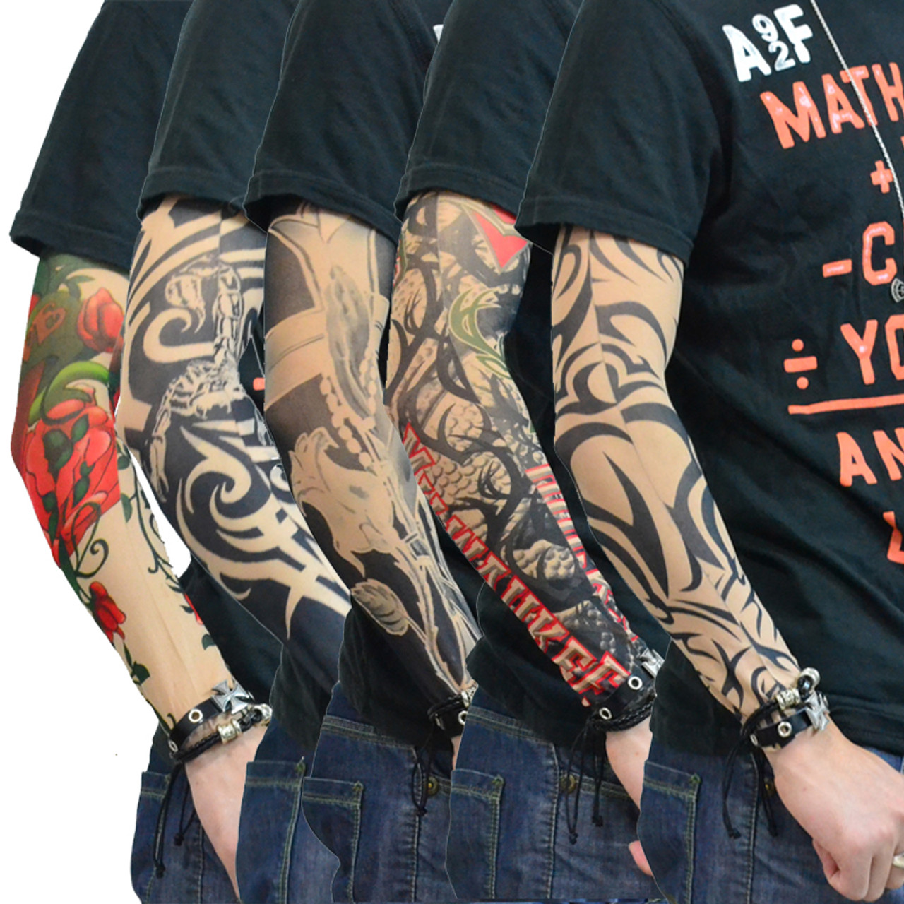 WOW - Fake Tattoo Sleeve