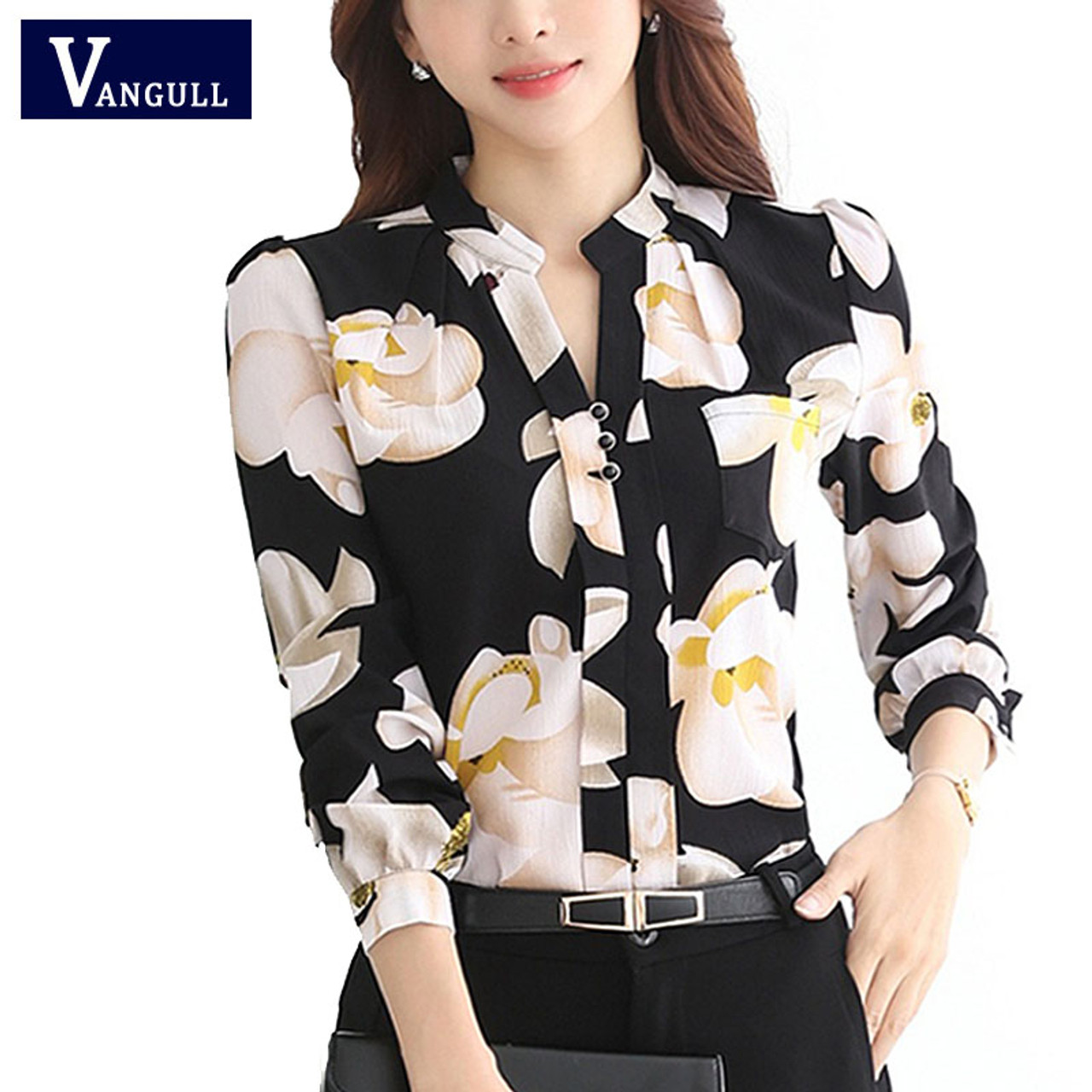 Printed shirt blouse Clearance