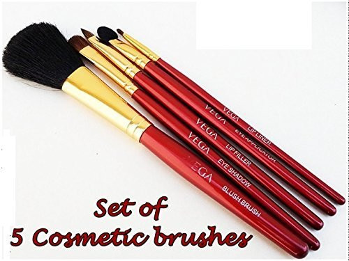 Vega Set of 5 MakeUp Brushes RV05 by
