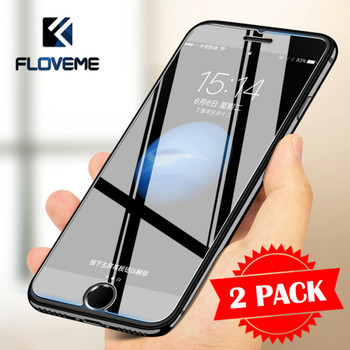 FLOVEME Screen Protector For iPhone 7 Glass For iPhone 5 5S SE Tempered Glass 7 8 Plus 6 5S Plus Film Glass 2.5D 9H Protecter