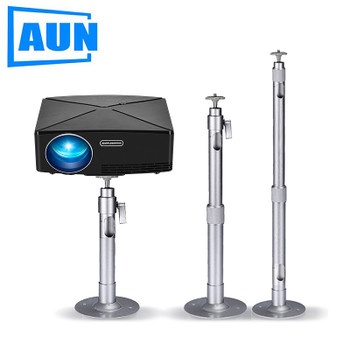 AUN Adjustable Projector Holder Ceiling Mount Max Length For Projector LED Proyector Beamer Mini Projector ZZ03