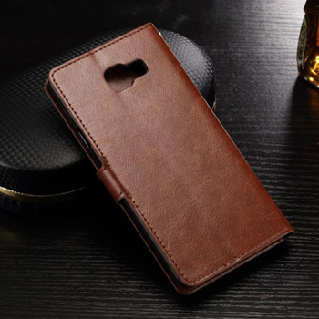  IDOOLS Luxury Wallet PU Leather Case for Samsung Galaxy A3 A5 A7 2016 2017 A8 A6 Plus A9 2018 Card Holder Phone Bag Flip Cover