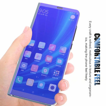 XPOKO Smart View Case For Xiaomi Mi 6X 6 8 SE A1 Note 3 Flip Stand Case For Xiaomi Redmi 4A 6A Note 4 4X 5A 5 Plus Mirror Cover