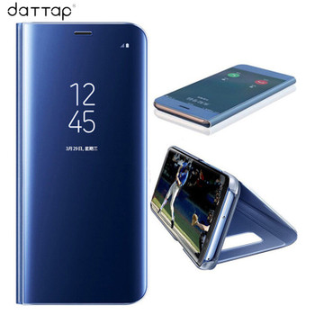 Luxury Clear View Smart Mirror Case For Xiaomi mi8 mi 8 SE Cover Leather Flip Case For Xiaomi mi 8 mi8 SE Stand Phone Cases Capa