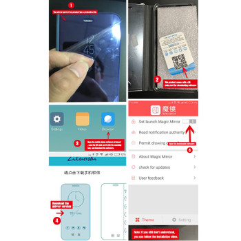360 Mirror Protector Flip Case For Huawei P20 Lite P10 Lite Smart View Cover For Huawei P20 Pro P20 Plating Shockproof Case