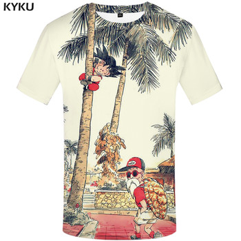 KYKU Brand Dragon Ball T Shirt 3d T-shirt Anime Men T Shirt Funny T Shirts Hip Hop 2017 Japanese Mens Clothes Vintage Clothing