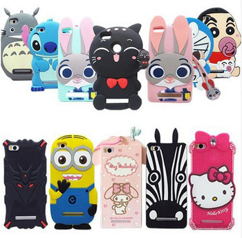 15 Types For Xiaomi Redmi 4A Case Lovely Cute 3D Cartoon Soft Silicon Cover For Xiaomi Redmi 4A 5.0 Inch Mobile Phone Cases