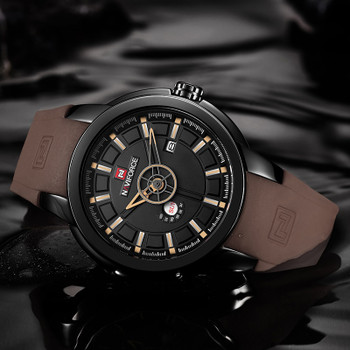 Mens Watches Top Luxury Brand NAVIFORCE Men Unique Sports Watch Men's Quartz Date Clock Waterproof Wrist Watch Relogio Masculino