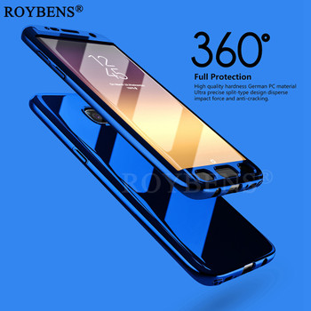 For Samsung Galaxy S7 Edge Case Roybens Luxury Ultra Thin Bling Mirror 360 Full Protection Cover For Galaxy S7 Case 2 in 1 Armor