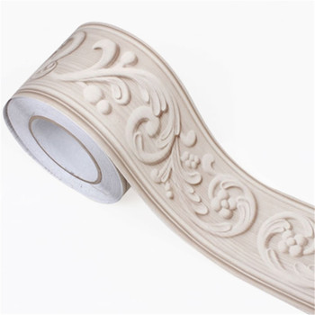 beibehang PVC European wallpaper bedroom living room decorative self-adhesive stickers stickers skirting toilet waterproof waist