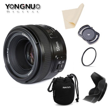YONGNUO YN50MM F1.8 Large Aperture Auto Focus Lens for Nikon d7100 d3100 d5300 d7000 d90 d5200 d7200 d750 d610 50mm f1.8 Lens
