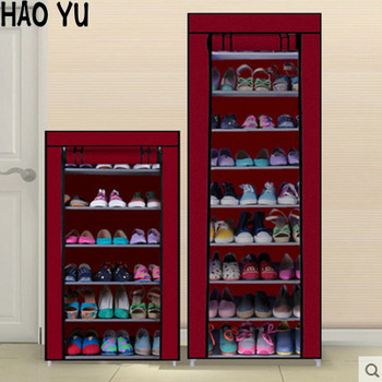 Shoe Cabinet Shoes Rack Prevent Dust And Moisture Storage Large Capacity Home Furniture DIY Simple 7  or 10 Layers