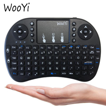 Mini i8 Russian English Wireless Keyboard Touchpad Normal i8 keyboard  For Android TV BOX Air Mouse PS3 PC Hebrew Arabic 