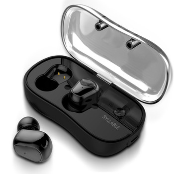 2018 New SYLLABLE D900P Bluetooth V5.0 TWS Earphone True Wireless Stereo Earbud Waterproof SYLLABLE Bluetooth Headset for Phone