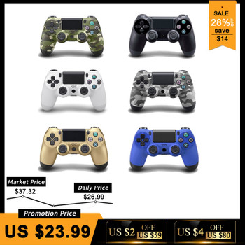Bluetooth Controller For SONY PS4 Gamepad For Play Station 4 Joystick Wireless Console For PS3 For Dualshock Controle
