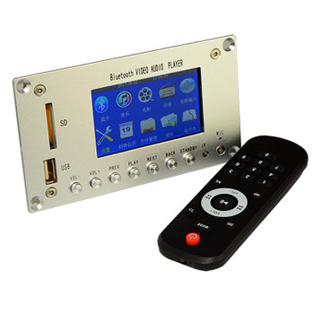 3 Inch LCD MP3 Decoder Board Bluetooth 4.2 Audio Receiver HD Video Player DTS FLAC WAV APE Decoding FM Radio For Car 