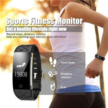 Sport Smart Bracelet Heart Rate Monitor IP67 Fitness Bracelet Tracker Smart Wristband Bluetooth For Android IOS PK miband 2
