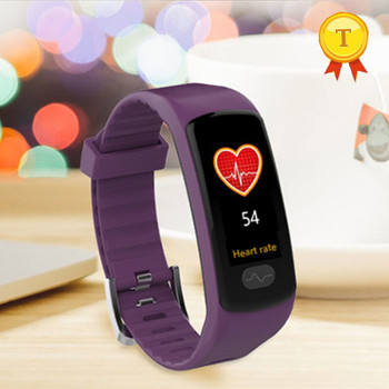 color screen ECG PPG Smart Bracelet Heart Rate Monitor Fitness Tracker Smart Wristband Blood Pressure Smart Band for ios android